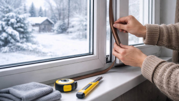 Aislar ventanas en invierno: burletes, cintas y soluciones DIY para ahorrar en calefacción