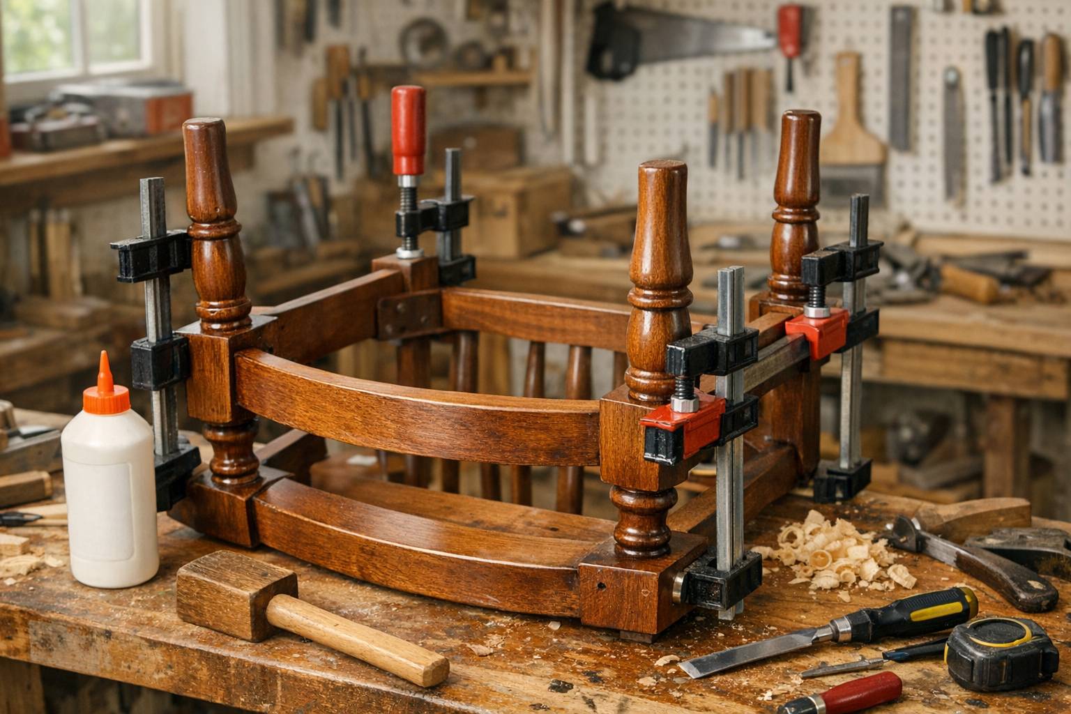 Brico fácil: cómo reforzar una silla de madera que se tambalea paso a paso