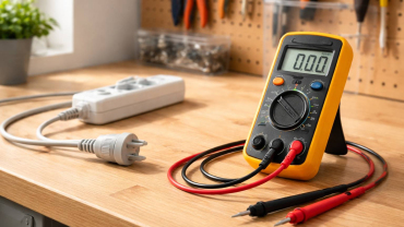 Cómo usar un multímetro para detectar fallos eléctricos en casa (con seguridad)