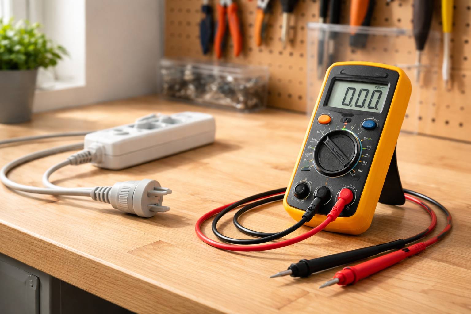 Cómo usar un multímetro para detectar fallos eléctricos en casa (con seguridad)