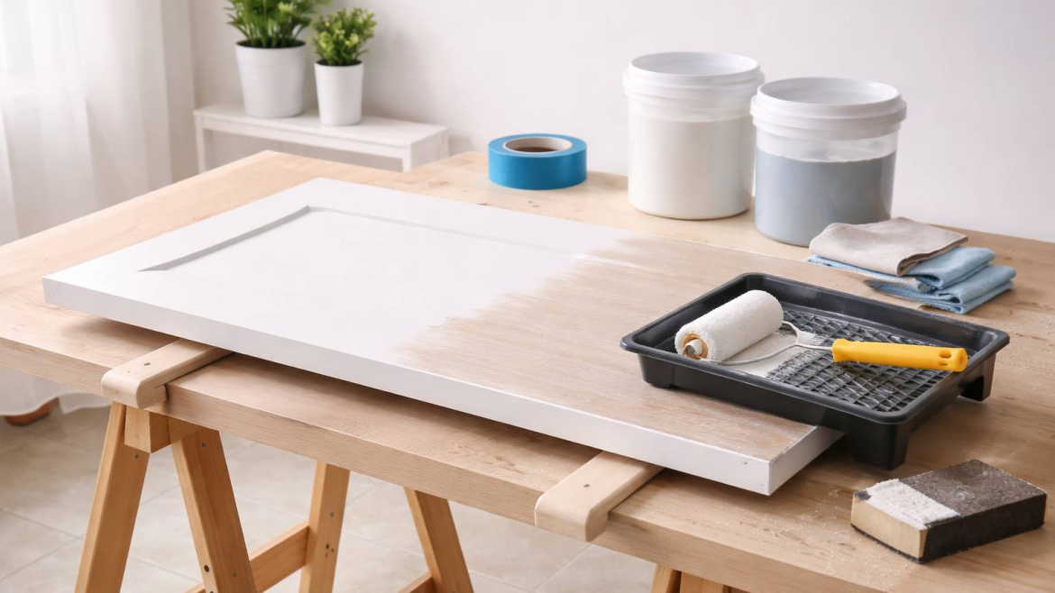 Pintar muebles de melamina sin que se desconchen: preparación, imprimación y laca