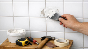 Trucos de bricolaje para reparar azulejos dañados en el baño o la cocina